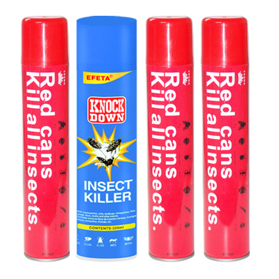 OEM Aerosol Insecticide 400ml Knockout Insect Mosquito Spray Killer Water Based
